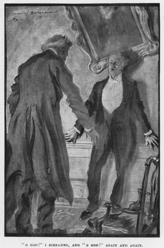 Illustrasjon for Dr Jekyll og Mr Hyde av RL Stevenson av Edmund Joseph Sullivan