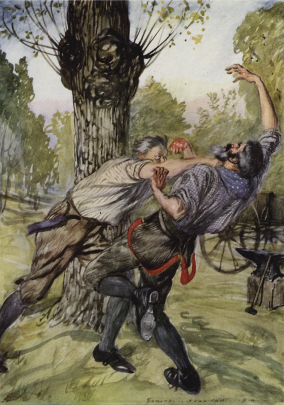 Slaget som jeg slo Tinkeren av Edmund Joseph Sullivan