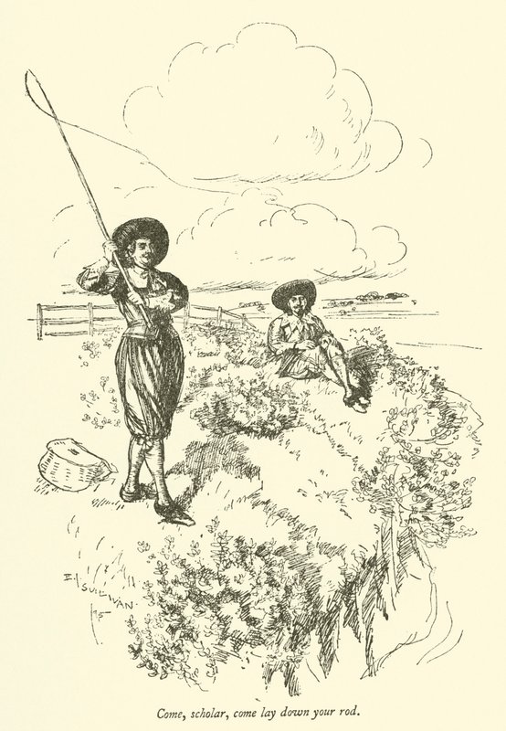 Kom, lærd, kom og legg ned stangen din av Edmund Joseph after Sullivan