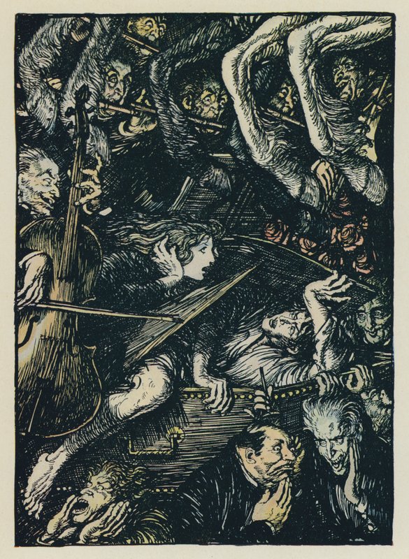 Illustrasjon for Tennysons Maud av Edmund Joseph after Sullivan