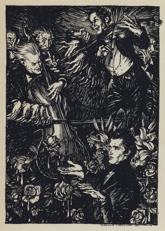 Illustrasjon for Tennysons Maud av Edmund Joseph after Sullivan