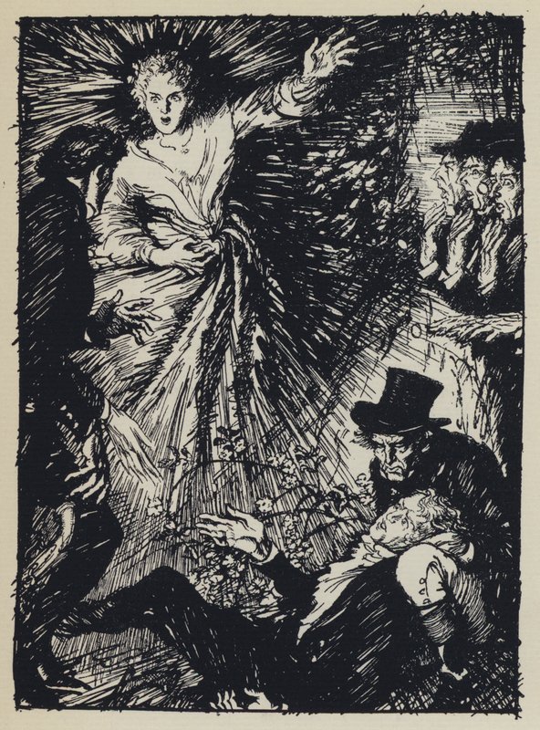 Illustrasjon for Tennysons Maud av Edmund Joseph after Sullivan
