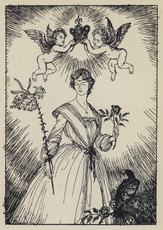 Illustrasjon for Tennysons Maud av Edmund Joseph after Sullivan