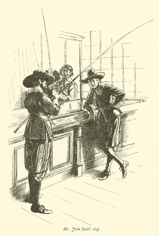 Mr John Stubss butikk av Edmund Joseph after Sullivan