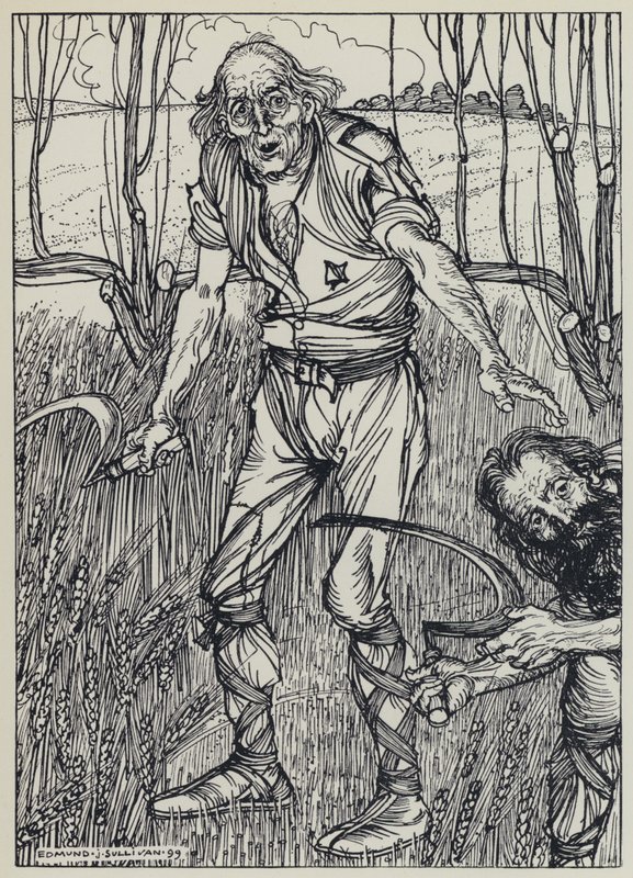 Tennyson, illustrasjon for A Dream of Fair Women and Other Poems av Edmund Joseph after Sullivan