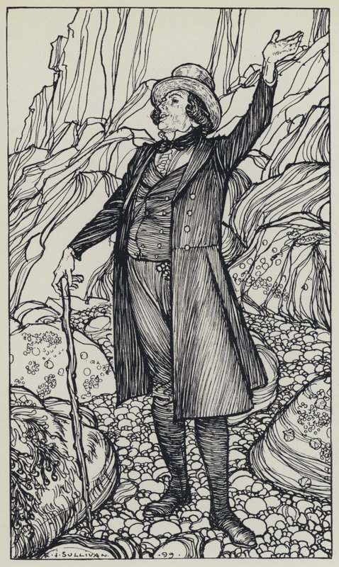Tennyson, illustrasjon for A Dream of Fair Women and Other Poems av Edmund Joseph after Sullivan