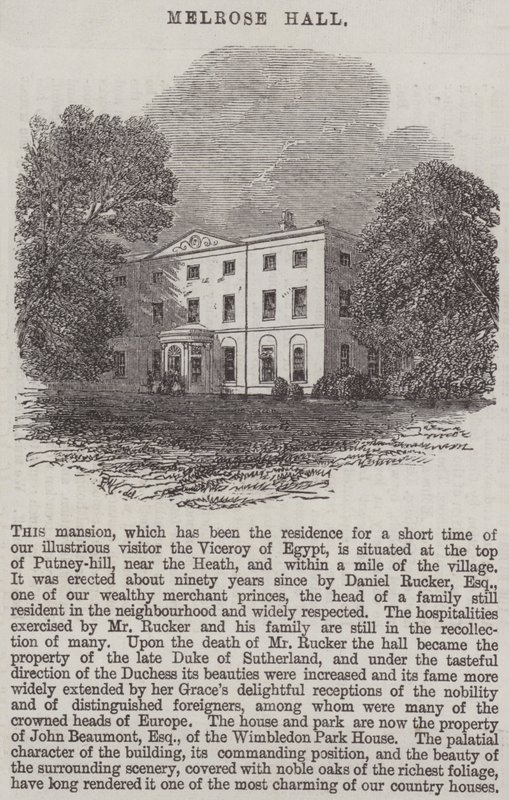 Melrose Hall av Edmund Morison Wimperis