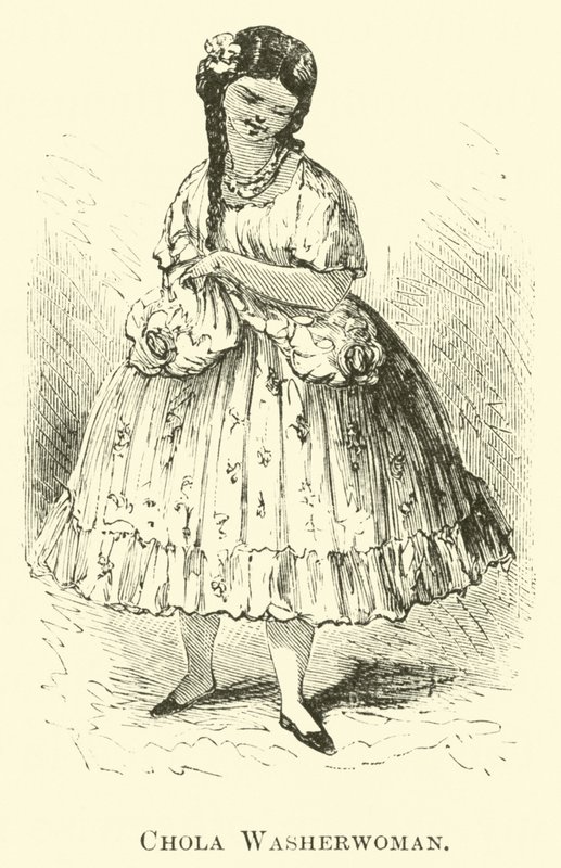 Chola Washerwoman av Edouard Riou