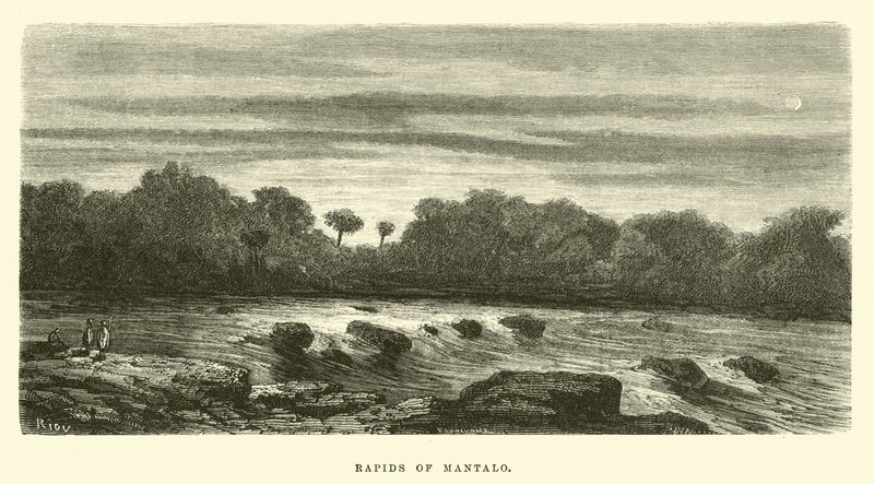 Rapits of Mandalo av Edouard Riou