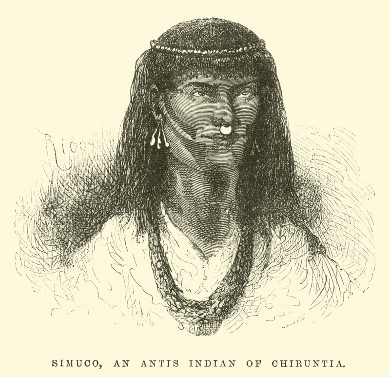 Simuco, en antisindianer fra Chiruntia av Edouard Riou