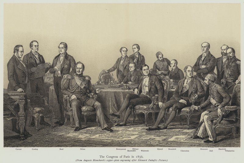 Kongressen i Paris av Edouard Louis Dubufe