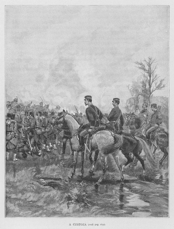 A Custoza (gravering) av Edouardo Matania