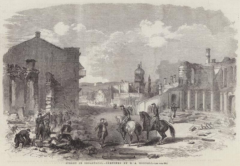 Gate i Sebastopol av Edward Angelo Goodall