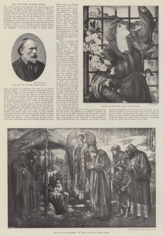 Sir Edward Burne-Jones av Edward Burne Jones