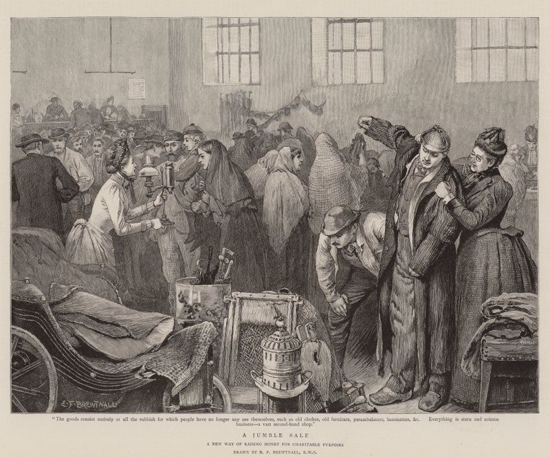 Et virvar salg av Edward Frederick Brewtnall