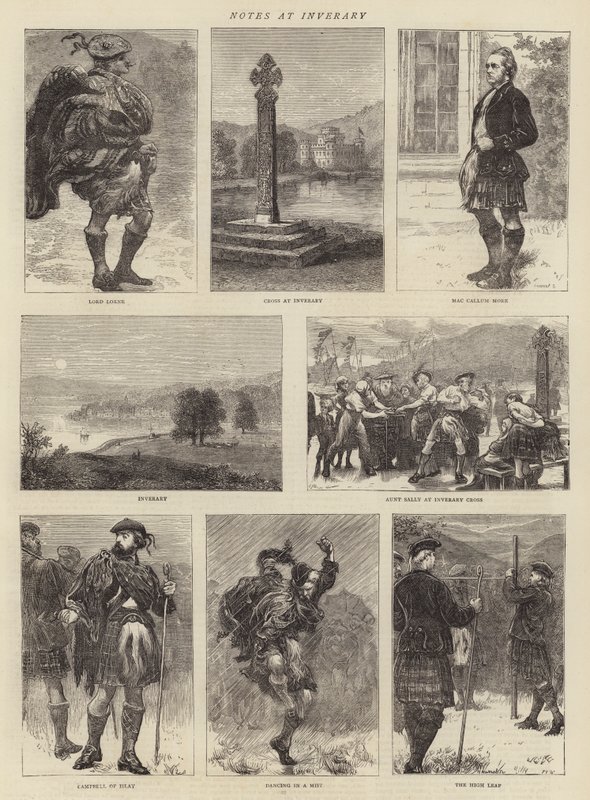 Notater hos Inverary av Edward John Gregory