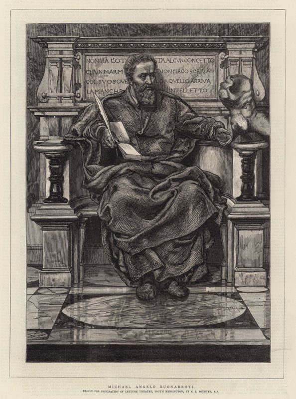 Michael Angelo Buonarroti av Edward John Poynter