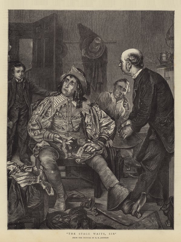 Scenen venter, sir av Edward Killingworth Johnson