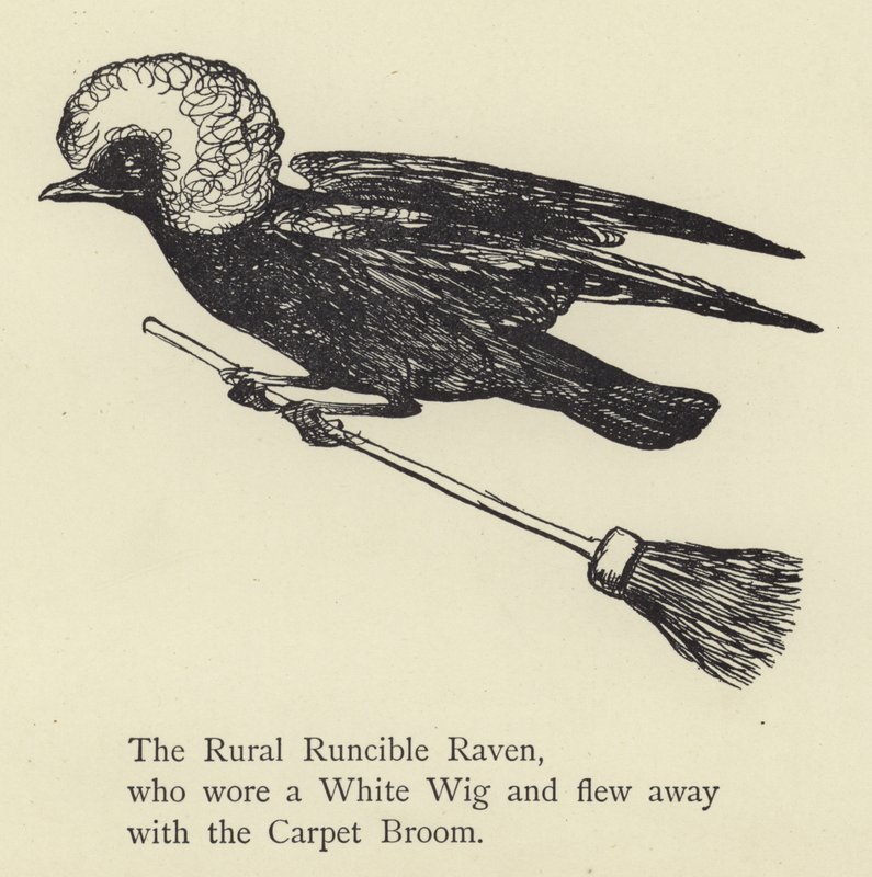 The Rural Runcible Raven av Edward Lear