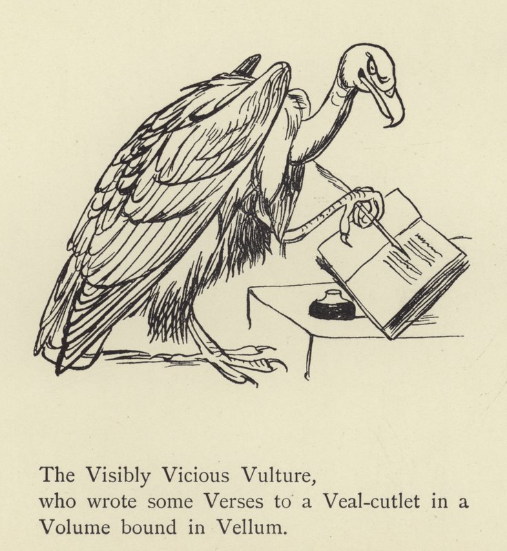 The Visibly Vicious Vulture av Edward Lear
