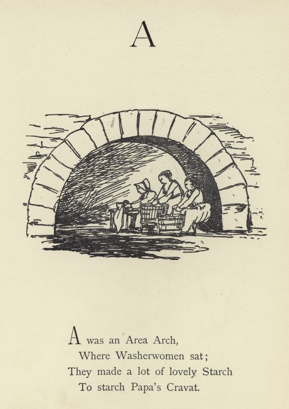 Bokstaven A av Edward Lear