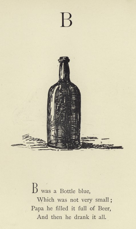 Bokstaven B av Edward Lear