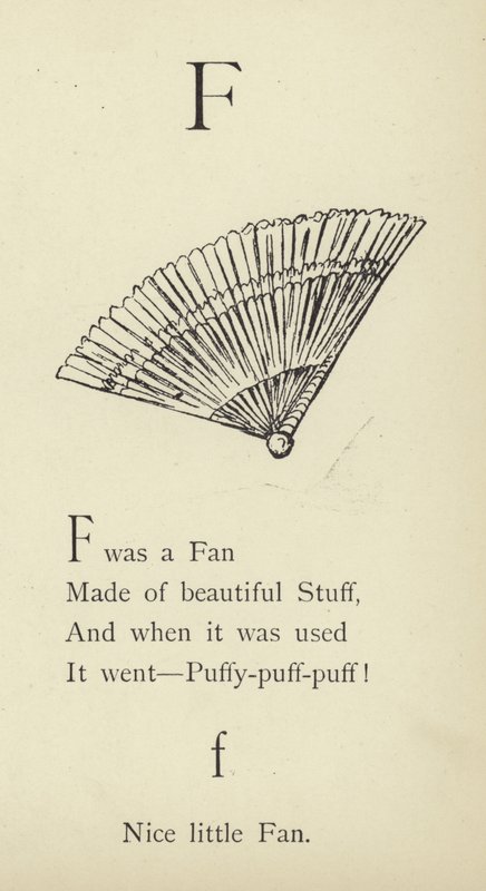Bokstaven F av Edward Lear