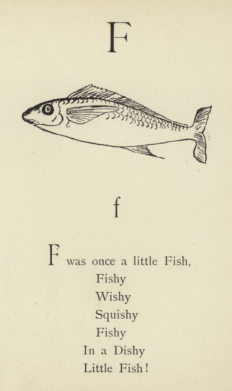 Bokstaven F av Edward Lear