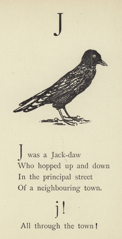 Bokstaven J av Edward Lear