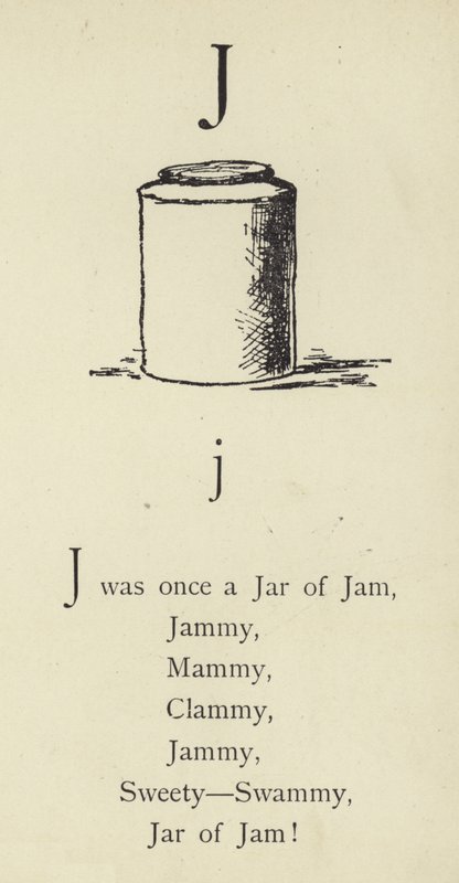 Bokstaven J av Edward Lear