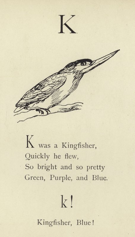 Bokstaven K av Edward Lear