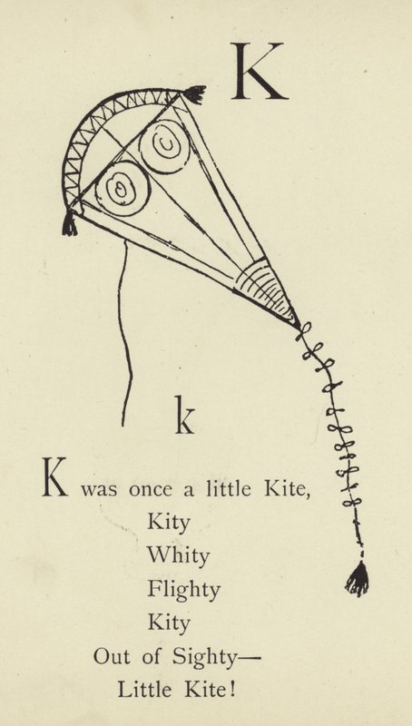 Bokstaven K av Edward Lear
