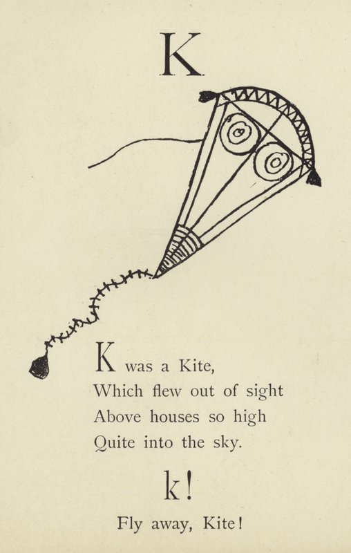 Bokstaven K av Edward Lear
