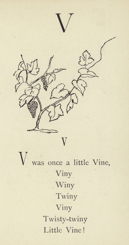 Bokstaven V av Edward Lear