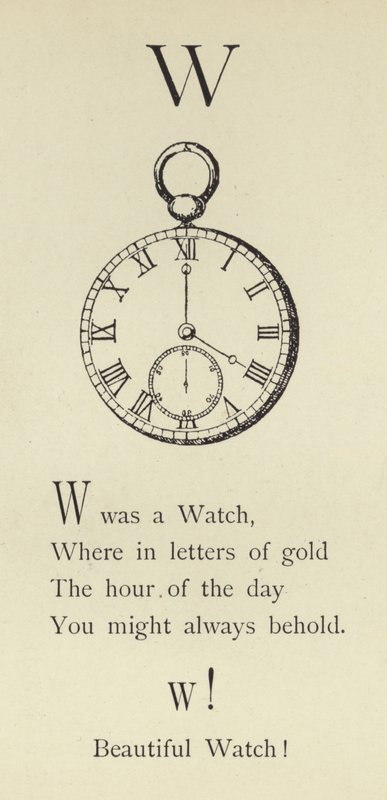 Bokstaven W av Edward Lear