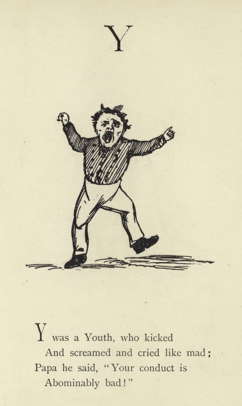 Bokstaven Y av Edward Lear