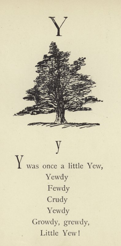 Bokstaven Y av Edward Lear