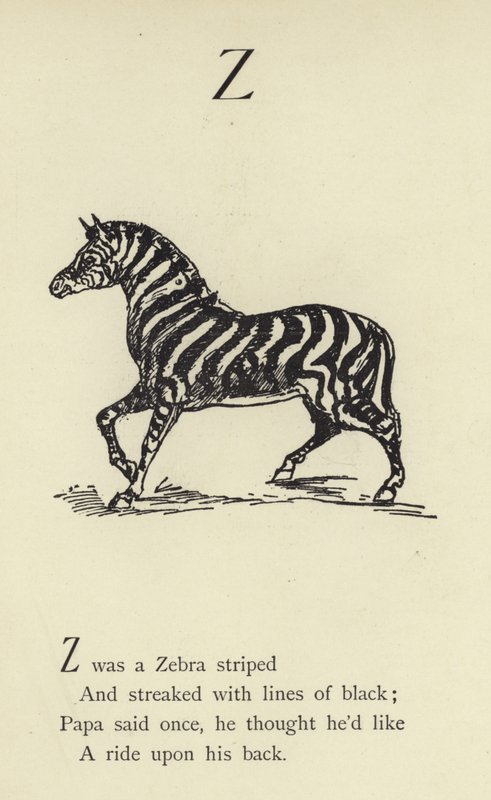 Bokstaven Z av Edward Lear