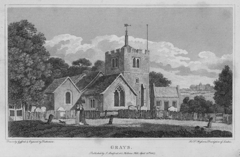 Grå (gravering) av Edward (after) Gyfford