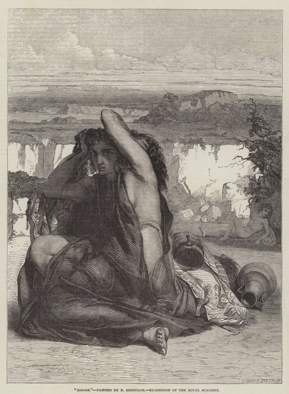 Hagar av Edward A. Armitage