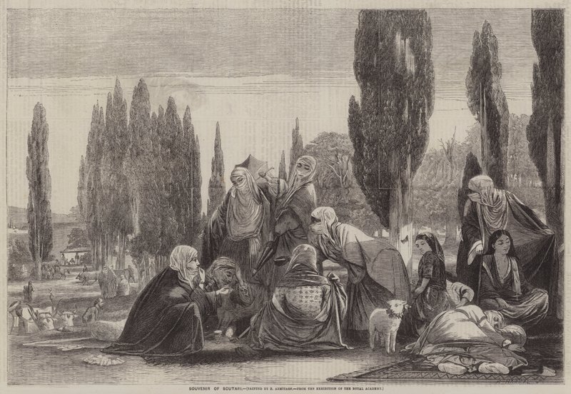 Suvenir fra Scutari av Edward A. Armitage