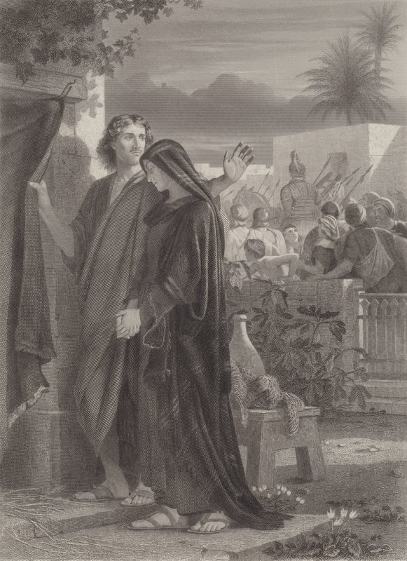Johannes og Jesu mor av Edward A. Armitage