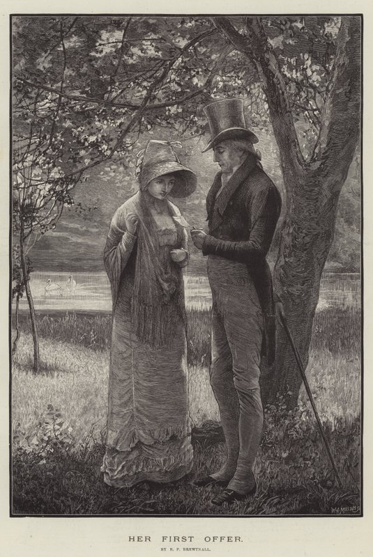 Hennes første tilbud av Edward Frederick Brewtnall