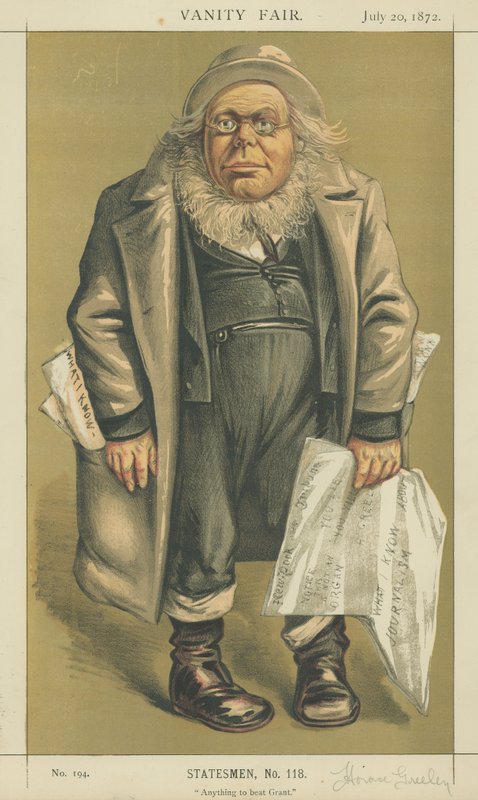 Mr Horace Greeley av Edward Frederick Brewtnall