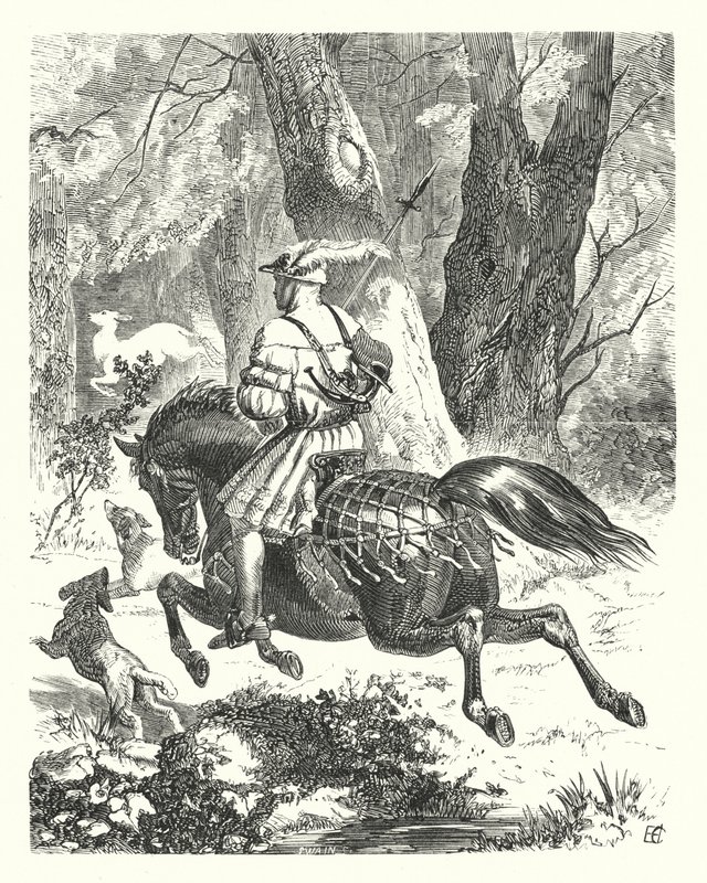 En gammel ballade omskrevet (gravering) av Edward Henry (after) Corbould