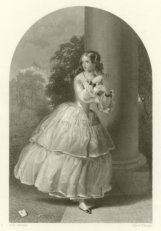 Valentine av Edward Henry Corbould