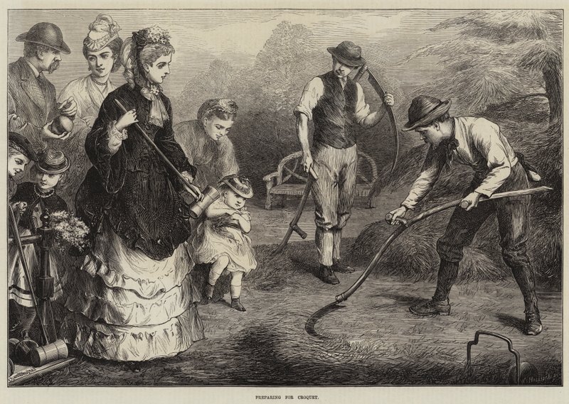 Forbereder for krokket av Edward Hughes