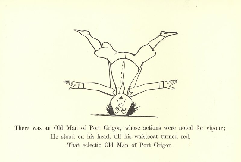 Det var en gammel mann fra Port Grigor, hvis handlinger ble kjent for kraft av Edward Lear