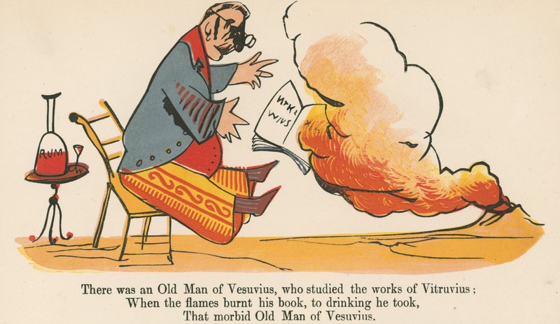 Det var en gammel mann fra Vesuv, som studerte verkene til Vitruvius, fra 