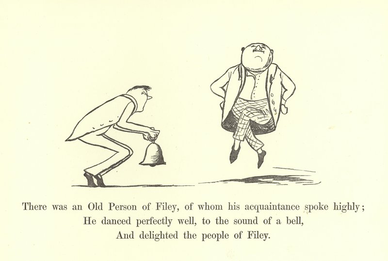 Det var en gammel person fra Filey, som hans bekjente snakket høyt om av Edward Lear